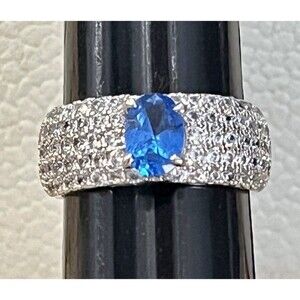 BOMB PARTY RBP6695 "This is Something Special" LC Blue Topaz RG SZ 6